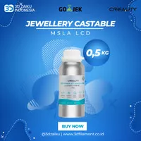 Creality Jewellery Castable Resin Perhiasan MSLA LCD 3D Printer 0.5 KG