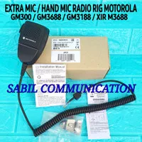 PTT MIC RADIO RIG MOTOROLA XIR M3688 GM3688 GM300 GM3188 PMMN4090A