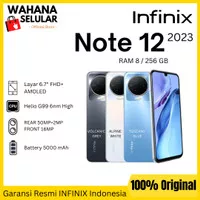 Infinix Note 12 2023 8/256 GB - Garansi Resmi