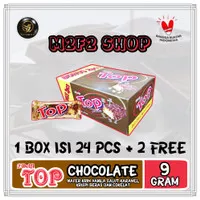 Delfi Wafer Top Chocolate Original Crispy | Cokelat - 9 gr (1 Box)