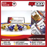 Probolt Baut Blok Vega RR Stainless King Nut Thailand