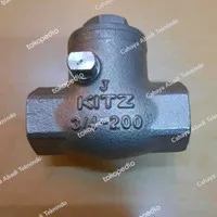Swing check valve Kitz stainless 3/4"(inch) Klep tabok KITZ SS 304