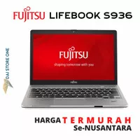 Laptop Fujitsu S936 Intel i5 gen6 3955U 4GB/128GB SSD Mulus Bergaransi