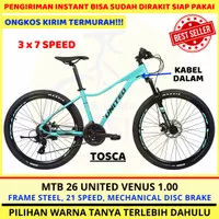 [ KHUSUS GOJEK / GRAB ] Sepeda Gunung MTB 26 United Venus 1.00