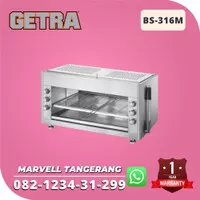 GAS SALAMANDER GETRA BS 316M OVEN PEMANGGANG INFRAMERAH STAINLESS