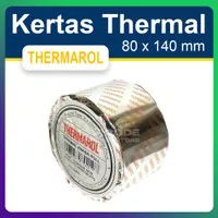 KERTAS ROLL THERMAL 80 X 140 - 80X140 MM | MESIN ANTRIAN TIKET PARKIR