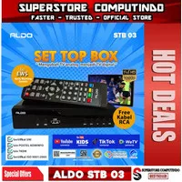 Set Top Box Aldo | TV Digital receiver Full HD STB Rekomendasi Kominfo
