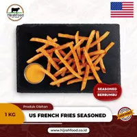 French Fries Seasoned Batter Coated USA | Kentang Goreng Berbumbu
