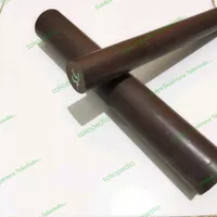 Carbon Teflon Brown Rod 30mm x 30cm - PTFE Karbon Bronze Batangan