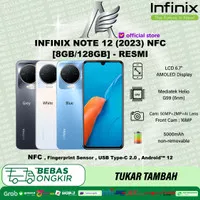 Infinix Note 12 2023 8/128 Garansi Resmi