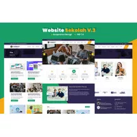 Website Sekolah v.3 Siap Pakai Tinggal Install di hosting