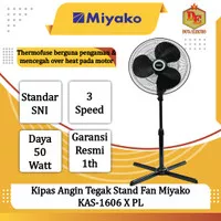 Kipas Angin Tegak Stand Fan Miyako KAS-1606 X PL