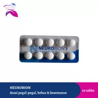 Neurobion Putih 1 Strip isi 10 Tablet / Vitamin Neurotropik