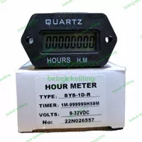 Hour meter digital / hour meter mesin dan alat berat / SYS-1D-R