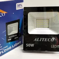 Kap Lampu Sorot LED 50 Watt / Lampu Tembak LED 50 Watt Aliteco