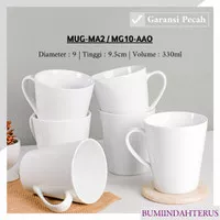 Mug Keramik Polos (1PCS) By Indokeramik / Gelas Keramik / MUG-MA2