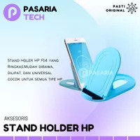 Docking STAND HOLDER HP F14 Dudukan/Sandaran Handphone/Tablet Iring