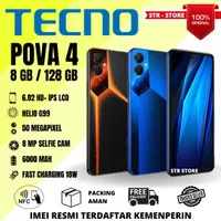 TECNO POVA 4 8/128 GB GARANSI RESMI TECNO POVA 4 RAM 8