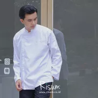 Baju Koki/ Chef Kandis Lengan Panjang Risum