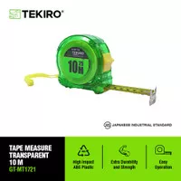 TEKIRO METERAN TRANSPARAN 10 METER /METERAN / TOOLS - ALAT PERKAKAS