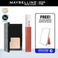 Maybelline Fit Me Powder Foundation + Superstay Matte Versatile