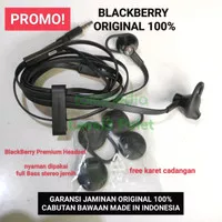 Headset Musik Terbaik BlackBerry In-Ear SUPER FULL BASS STEREO JERNIH