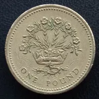 Koleksi Koin Inggris 1 Pound tahun 1991 Northern Irish Flax K-3268