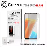 Infinix Zero 20 - COPPER TEMPERED GLASS FULL CLEAR