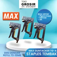 STAPLER TEMBAK MAX GUN TACKER TG-A