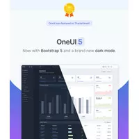 Bootstrap 5 - OneUI v5.3 Admin Dashboard Template (Vue, PHP, Laravel)