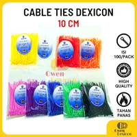 Kabel Ties TIS 10 cm / 2,5 x 100mm / Kabel Pengikat / Ties Warna Warni