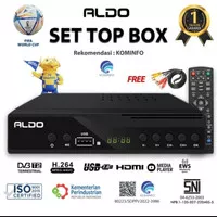 ALDO Set Top Box DVB T2 - STB03 DVB T2 01 Siaran Digital TV Receiver