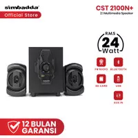 Speaker Bluetooth Simbadda CST 2100N+ - Subwoofer Bass Music Player