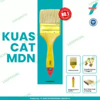 KUAS CAT VERNIS MDN 2 1/2'' (HARGA /LUSIN) ECER ADA DI BERBEDA POST