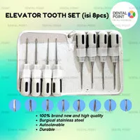 Dental Elevator Tooth/Luxator Bein Root Elevator Set (Isi 8pcs)