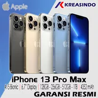 IPhone 13 Pro Max 128GB / 256GB / 512GB / 1TB Garansi Resmi TAM / IBOX