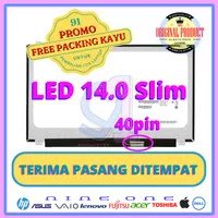 LED LCD Layar Laptop Asus X453 X453M X453MA A46 A46CB A46CA slim 40pin
