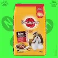 Pedigree Small Breet 1,3 kg Makanan Anjing Pedigree beef Small mini