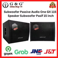 Subwoofer Passive Audio One GX 115 - Speaker Subwoofer Pasif 15 inch