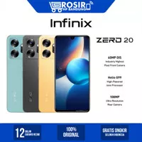 Infinix Zero 20 8/256GB - Garansi Resmi - 8/256 GB