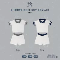 Shorts Knit Set Skylar- Baju Anak 1-6 tahun - BL x Catherine Sumitri