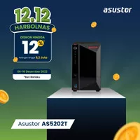 Asustor AS5202T 2-Bay NAS Server AS-5202T