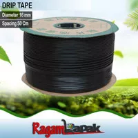 Selang Drip Tape 16 mm Spacing 50 cm Drip Irrigation 1 Roll (2000m)