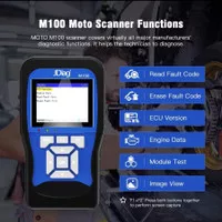 JDIAG M100 Scanner Motor Injeksi HONDA YAMAHA OBD2 Alat Reset Injeksi