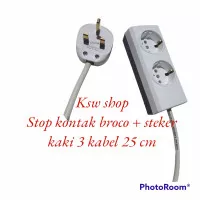 Konverter Over Steker kaki 3 ke 2 / stop kontak kaki 3 uk plug ups