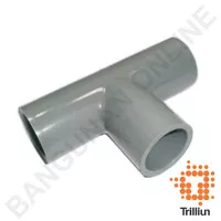 TEE PVC 1/2 inch Trilliun TS TEE Fitting Pipa PVC