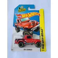 HOTWHEELS HOT WHEELS JEEP SCRAMBLER MERAH HW OFF ROAD DIECAST JEEP CJ7