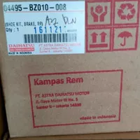Kampas Rem Belakang Brake Shoe New Avanza Xenia Asli Original 1 Set