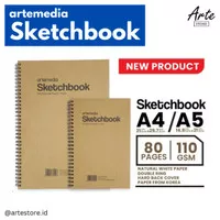 Buku Sketsa - Artemedia Sketchbook Spiral A5 / A4