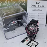 Jam Tangan Digitec Wanita DG 4126 Hitam Pink Original